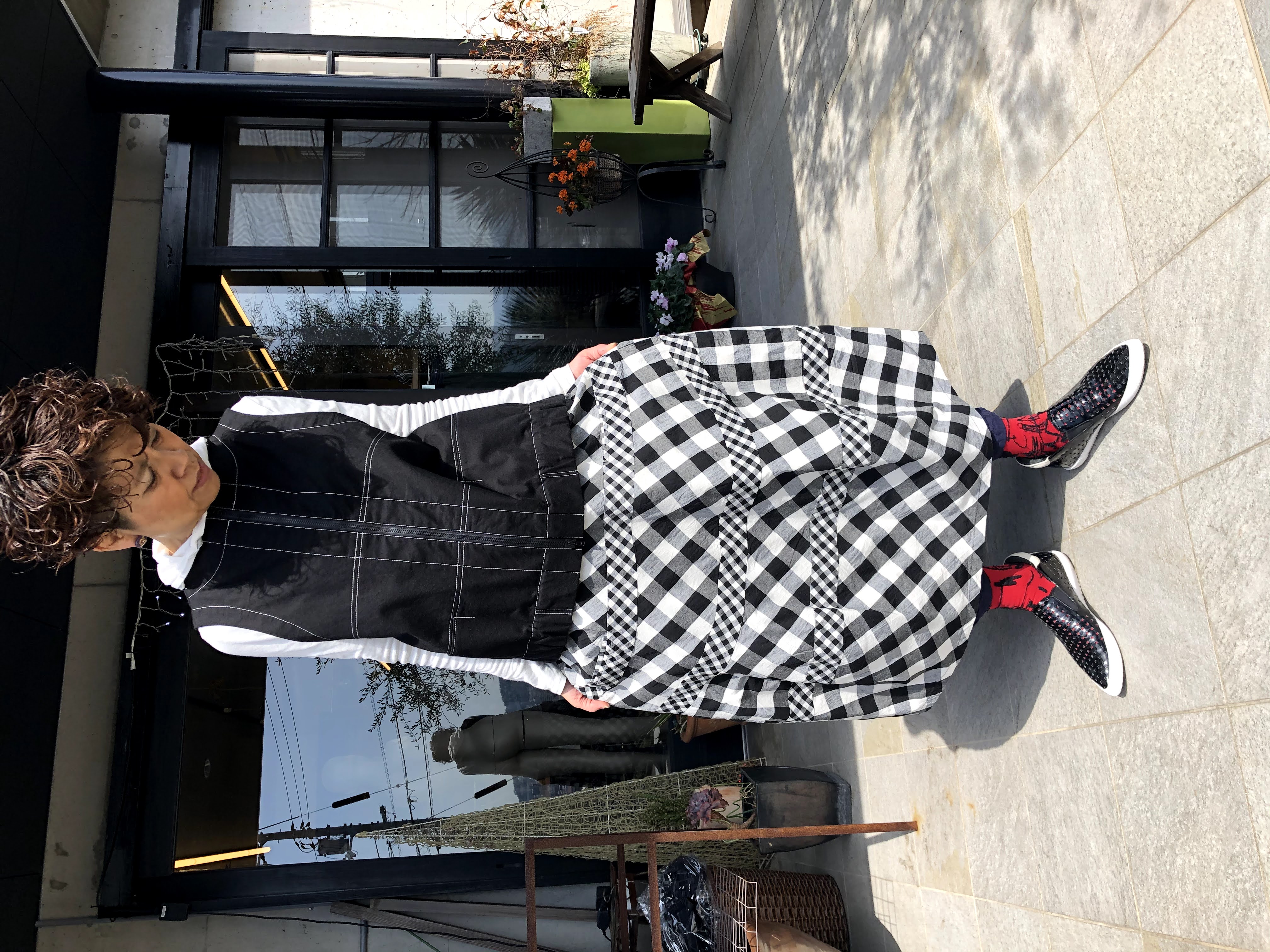 センソユニコ芽風バルーンスカート