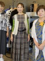 「トリトラ」コーディネート提案会②涼しくらくちんワンピース