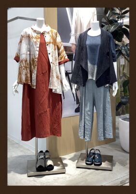 「緑井M2」夏の素材♡綿ローンやリネンで涼やかコーディネート