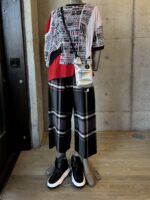 「トリトラ」柄のカットソーを楽しく着る