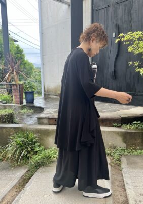 「トリトラ」コーディネート提案会②白のアイテム、黒のアイテム