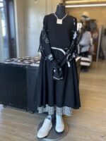 「トリトラ」透け感でワンピースをワンランクアップコーデ