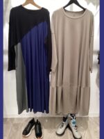 「LECTエムニ」秋のざっくりとしたワンピース✨