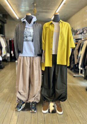 「トリトラ」スエットをおとな風に着こなす