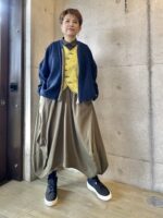 「トリトラ」コーディネート提案会④秋の着たいカーキスタイルいろいろなパターン