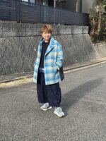 「トリトラ」コーディネート提案会③ちょっとかっこいい「冬の青」