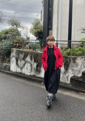 「トリトラ」コーディネート提案会①黒のワンピースを活かす