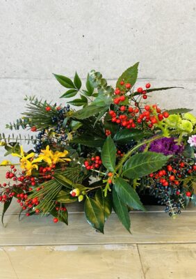 フラワーアレンジメント教室「お正月飾り」inトリトラ