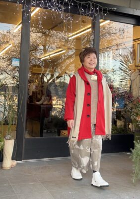 「トリトラ」コーディネート提案会③今年注目のカラーブロッキングという着方とは