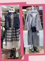 「緑井M2」寒さに負けず♡ちょっと春を意識したコーディネートのご紹介