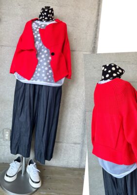 「トリトラ」小寒い日に何を着ようかな～