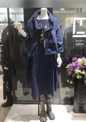 「LECTエムニ」流行色アイスブルー.ディープブルー