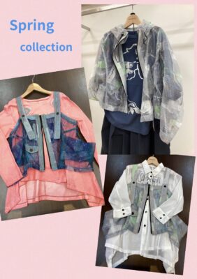 「緑井M2」春のシアーなメッシュアイテム etc…