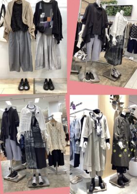 「緑井M2」春のお出掛けコーディネートetc