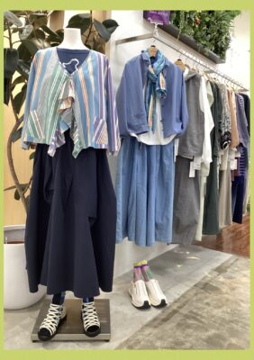 「緑井M2」春の着こなしポイント〜