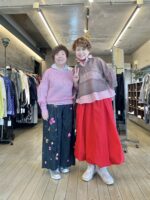 「トリトラ」コーディネート提案会①赤とピンクのコントラスト 「トリトラ」コーディネート提案会①赤とピンクのコントラスト