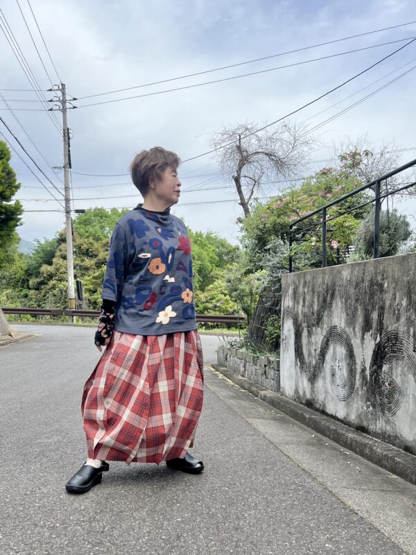 「トリトラ」コーディネート提案会③M.&KYOKOの柄で遊び心をくすぐる