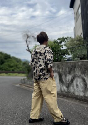 「トリトラ」コーディネート提案会②注目をさらったカットソー