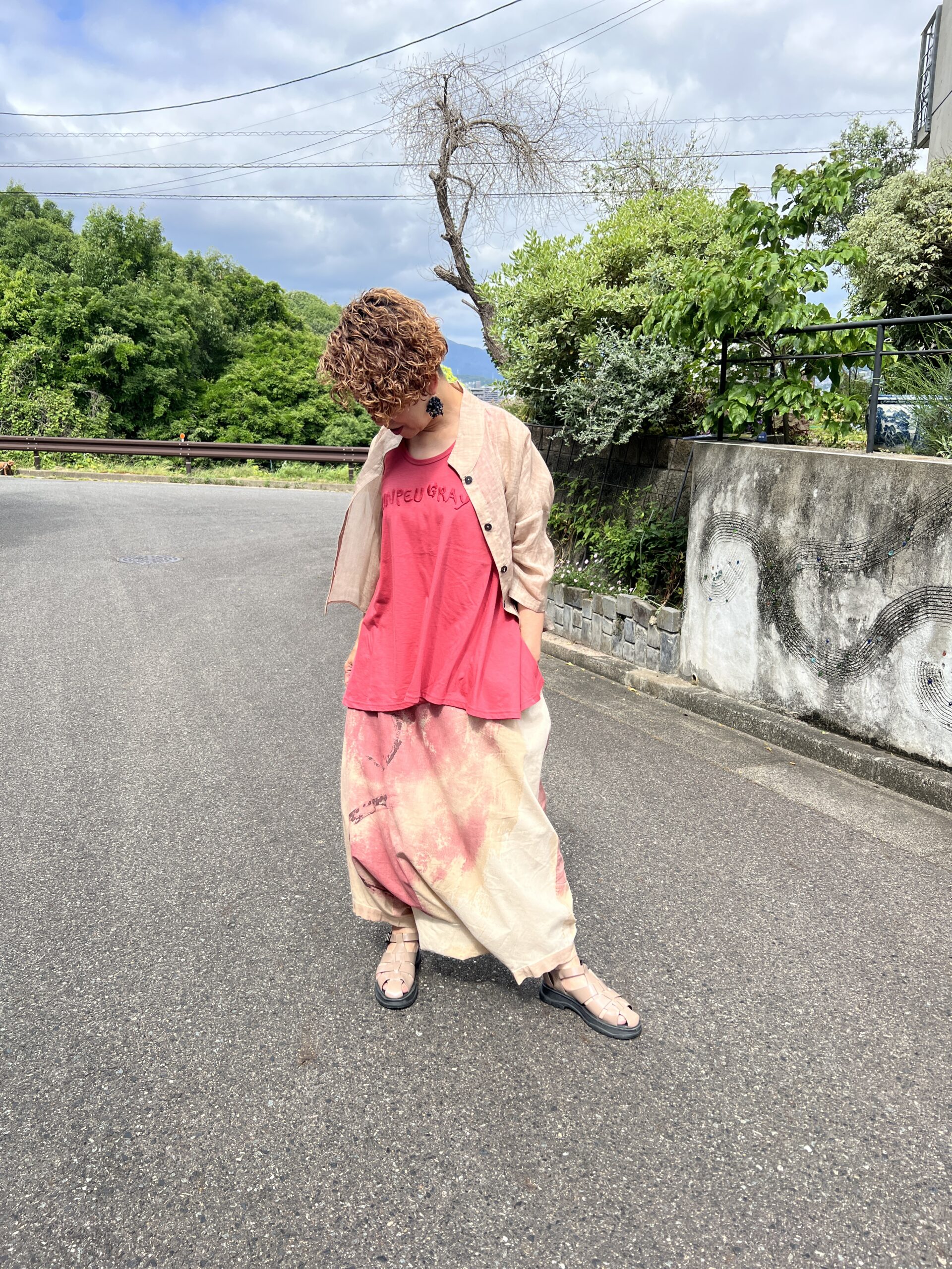 「トリトラ」コーディネート提案会④おとなのサルエルパンツで颯爽と