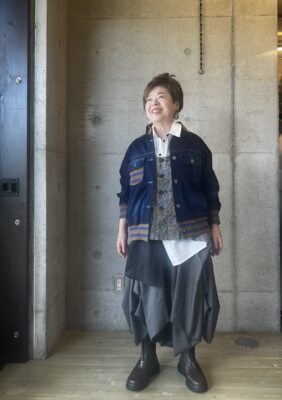 「トリトラ」コーディネート提案会②花柄でアクセント